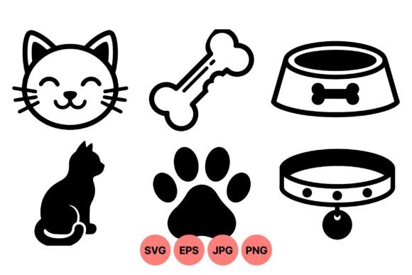 Download Cute Pet Icon SVG Collection - Cute Collection