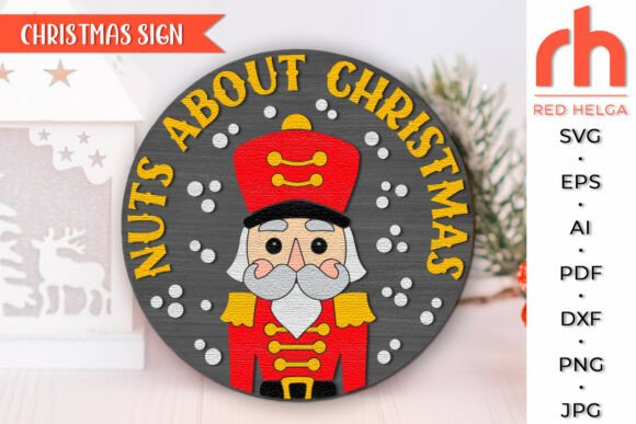 Download Nuts About Christmas SVG, Nutcracker DFX - Dfx Collection