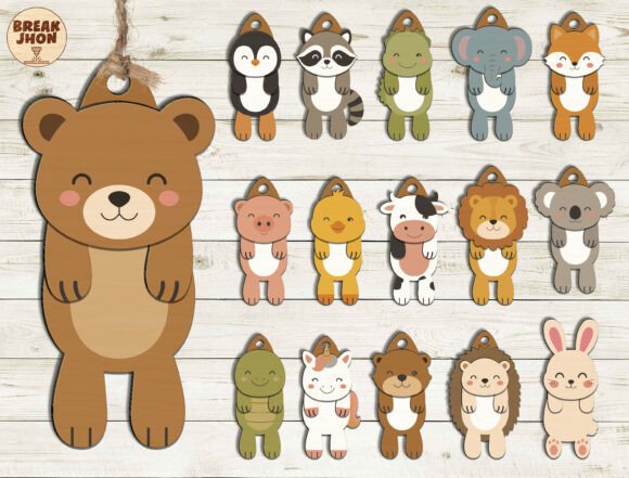 Download Cute Hanging Animal SVG Bundle - Cute Collection