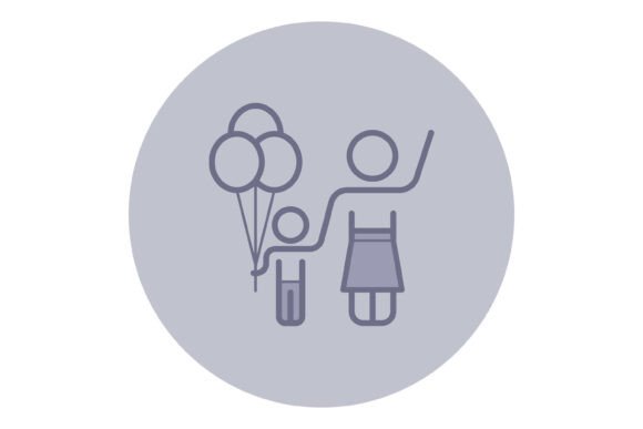 Download Woman and Child Holding Balloons - Child holding balloons Collection